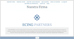 Desktop Screenshot of ecingpartners.com